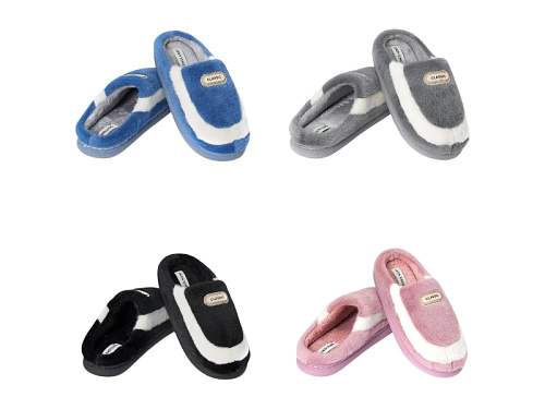 Тапочки Rai Shoes D9619 mix в магазине Фонтан Обуви