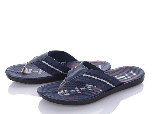 Шлепанцы Oskar 6-B5127E blue в магазине Фонтан Обуви