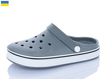 Кроксы M&L Alex13 ML4001 сірий в магазине Фонтан Обуви