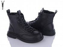 Ботинки Clibee A122-1 black в магазине Фонтан Обуви