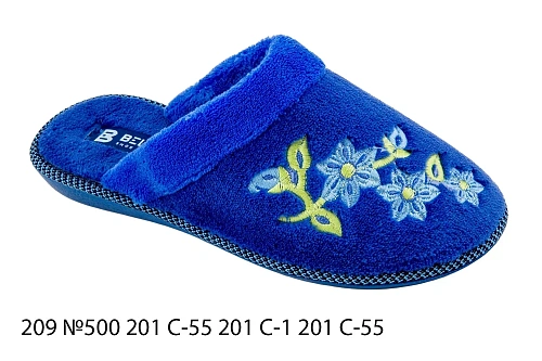 Тапочки женские 209 №500 201 С-55 201 С1 201 С-55 в магазине Фонтан Обуви