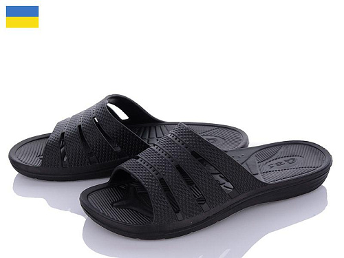 Шлепанцы Favorit DS П41 чорний в магазине Фонтан Обуви