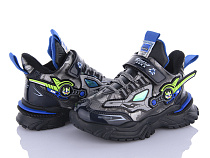 Кроссовки Big 2117-A211B black-blue в магазине Фонтан Обуви