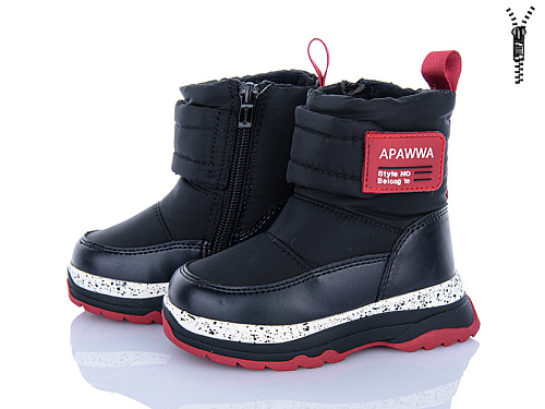 Дутики Clibee-Shosho D1004-1 black в магазине Фонтан Обуви