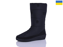 Дутики Demur 101-1 чорний в магазине Фонтан Обуви