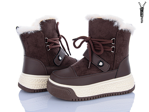 Ботинки Clibee-Shosho TC55-3 brown в магазине Фонтан Обуви
