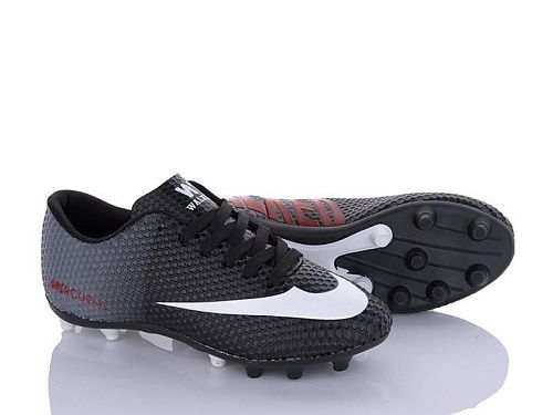 Спорт Walked Меркуріал копи 09 чорний в магазине Фонтан Обуви