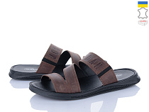 Шлепанцы Alex Bens Дис36 коричневий в магазине Фонтан Обуви