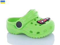 Кроксы Inblu H1 зелений в магазине Фонтан Обуви