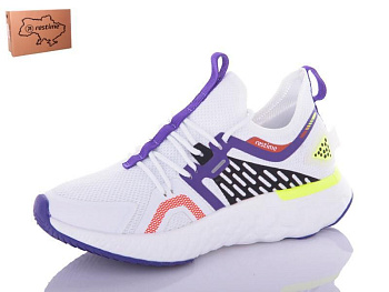 Кроссовки Restime SWL22103 white lime в магазине Фонтан Обуви