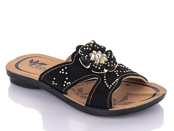 Шлепанцы Malibu Belena2 black в магазине Фонтан Обуви