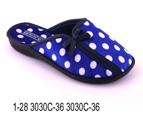 Тапочки женские 1-28 3030 С-36 3030 С-36 в магазине Фонтан Обуви