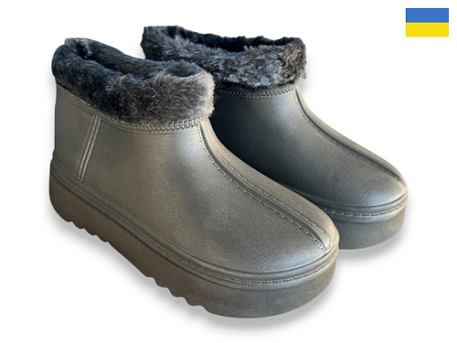 Галоши Rai Shoes BM37 графіт в магазине Фонтан Обуви
