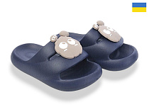 Шлепанцы Rai Shoes 335 т.синій в магазине Фонтан Обуви