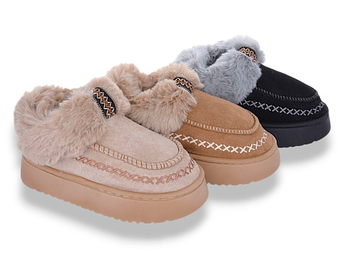 Тапочки Optstok H5158-1 mix в магазине Фонтан Обуви