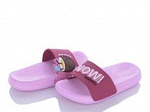Шлепанцы No Brand E003-6 pink в магазине Фонтан Обуви
