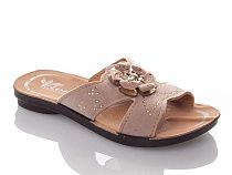 Шлепанцы Demur Elena 2 beige (30-35) в магазине Фонтан Обуви