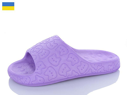 Шлепанцы Alex 77-22 лаванда в магазине Фонтан Обуви