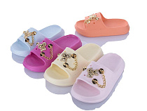 Шлепанцы M&L Alex13 356-18 mix в магазине Фонтан Обуви