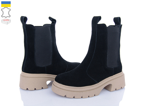 Ботинки Viscala 27910 чор-бежевий з в магазине Фонтан Обуви