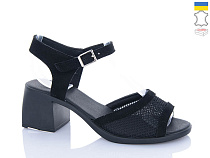 Босоножки Sali 1126 чорний з чор-п. в магазине Фонтан Обуви