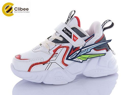 Кроссовки Clibee-Apawwa A6203-3 white в магазине Фонтан Обуви