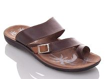 Шлепанцы Demur MKD3878 brown в магазине Фонтан Обуви