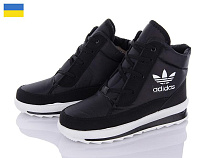 Ботинки Demur KWZ711AD чорний-білий-2025 в магазине Фонтан Обуви