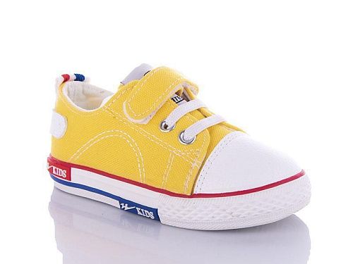 Кеды No Brand T351 желтый в магазине Фонтан Обуви