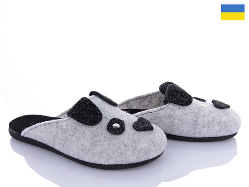Тапочки Inblu 800-1 сірий в магазине Фонтан Обуви