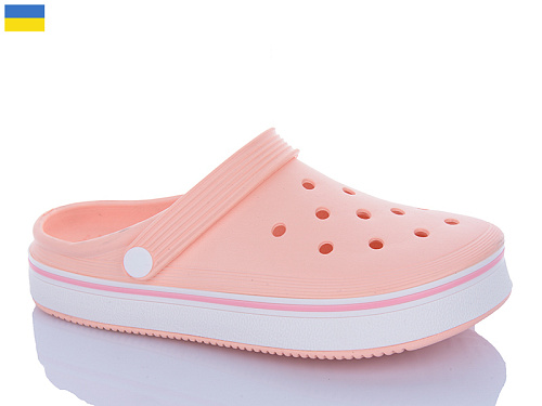 Кроксы Inblu 4001 персиковий в магазине Фонтан Обуви