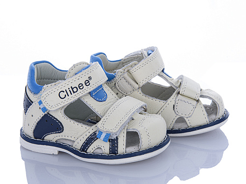 Босоножки Crossopt F221 white-m.blue в магазине Фонтан Обуви