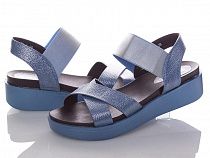 Босоножки Okshoes 80-1 l.blue в магазине Фонтан Обуви