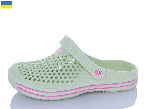 Кроксы Успіх Olimp L106 олива в магазине Фонтан Обуви