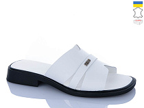 Шлепанцы Sali 556 білий чор-п. в магазине Фонтан Обуви