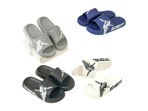 Шлепанцы Rai Shoes YU3177 mix в магазине Фонтан Обуви