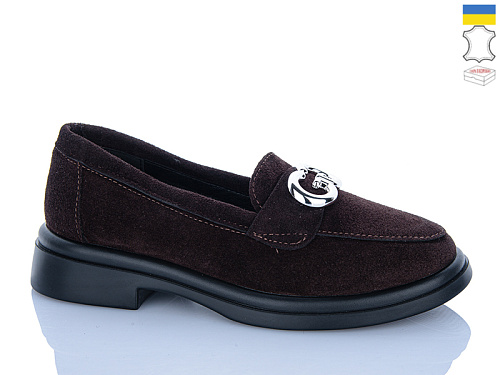 Туфли Garti 425 коричневий замш в магазине Фонтан Обуви