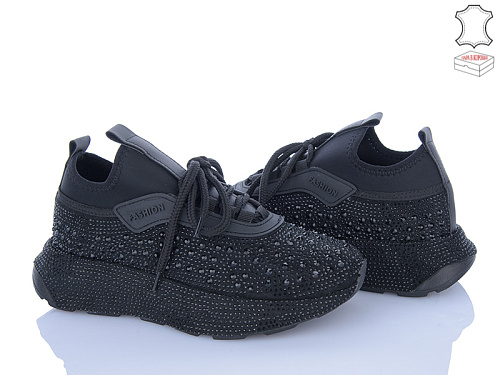 Кроссовки Mona Liza 2026-1 чорний в магазине Фонтан Обуви