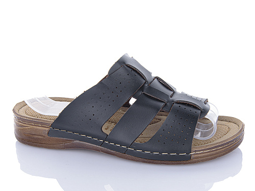 Шлепанцы Oskar 250 чорний в магазине Фонтан Обуви