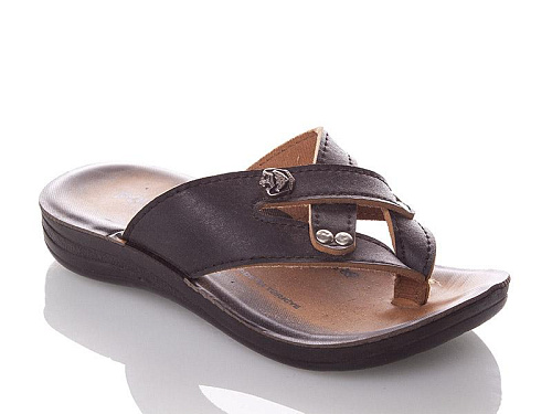 Шлепанцы Gurkem K26-Polomax V black-(30-35) в магазине Фонтан Обуви