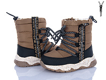 Дутики Clibee AB0136 brown в магазине Фонтан Обуви