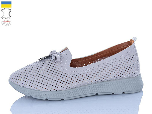 Туфли Sali 006-13 сірий сір-п. в магазине Фонтан Обуви