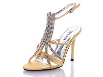 Босоножки Miss Ilonna 272-3 yellow в магазине Фонтан Обуви