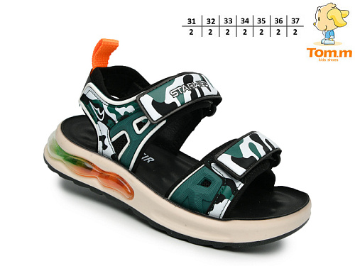 Босоножки Том.М A2918 green в магазине Фонтан Обуви