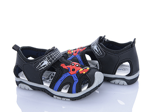 Босоножки Super Gear 010-02A black в магазине Фонтан Обуви