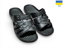 Шлепанцы Rai Shoes С29 чорний в магазине Фонтан Обуви