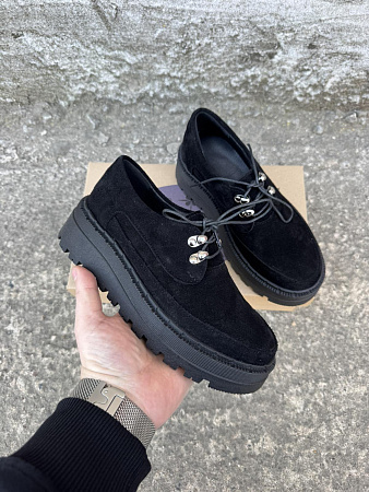 Туфли 450 чорний замш в магазине Фонтан Обуви