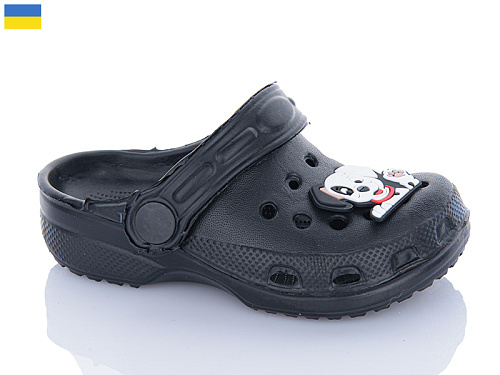 Кроксы Inblu H3 чорний в магазине Фонтан Обуви