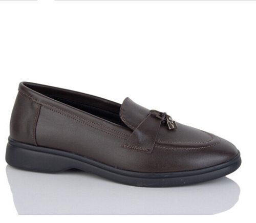 Туфли 401 корич шкіра в магазине Фонтан Обуви