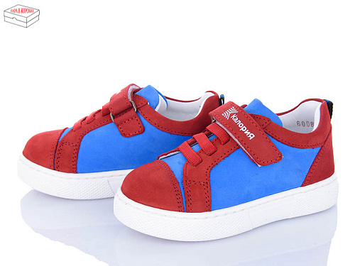 Кроссовки Calorie 6008-10-10 черв-синій в магазине Фонтан Обуви